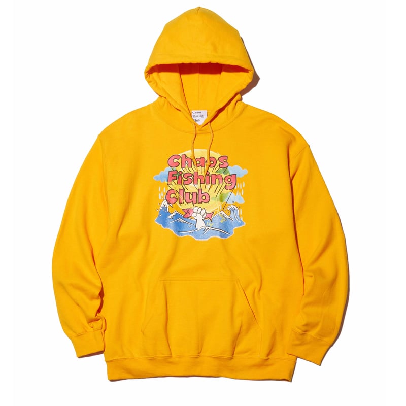 GRAB IT HOODIE YELLOW | Chaos Fishing Club