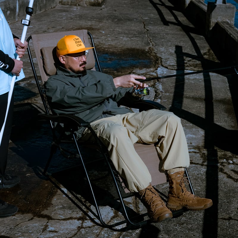 Logo Track Jacket BEIGE | Chaos Fishing Club