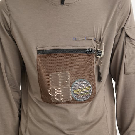TROPIC NATURAL HOODIE KHAKI