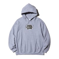 LETTER LOGO HOODIE GRAY