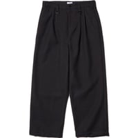 Two Tuck Normal Pants BLACK