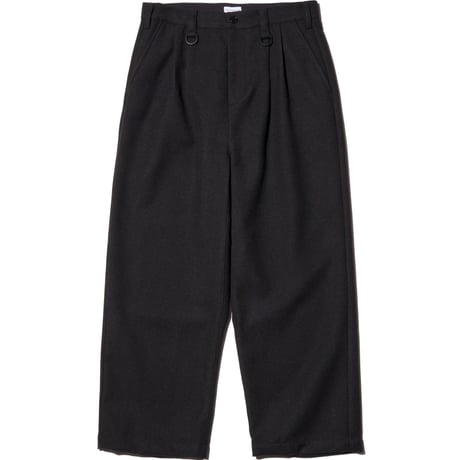 Two Tuck Normal Pants BLACK