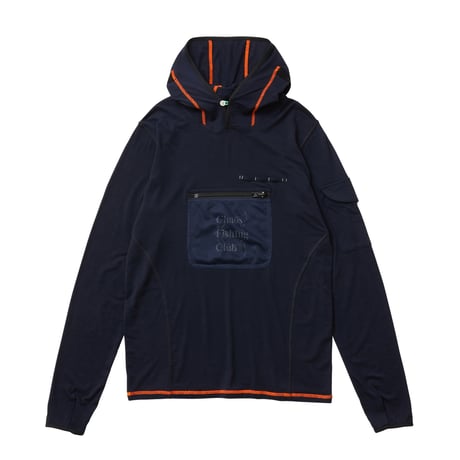 TROPIC NATURAL HOODIE NAVY