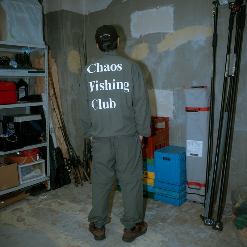 2WAY Track Pants BLACK | Chaos Fishing Club