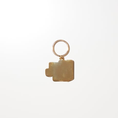 CHROME LETTERS - BRASS KEY HOLDER