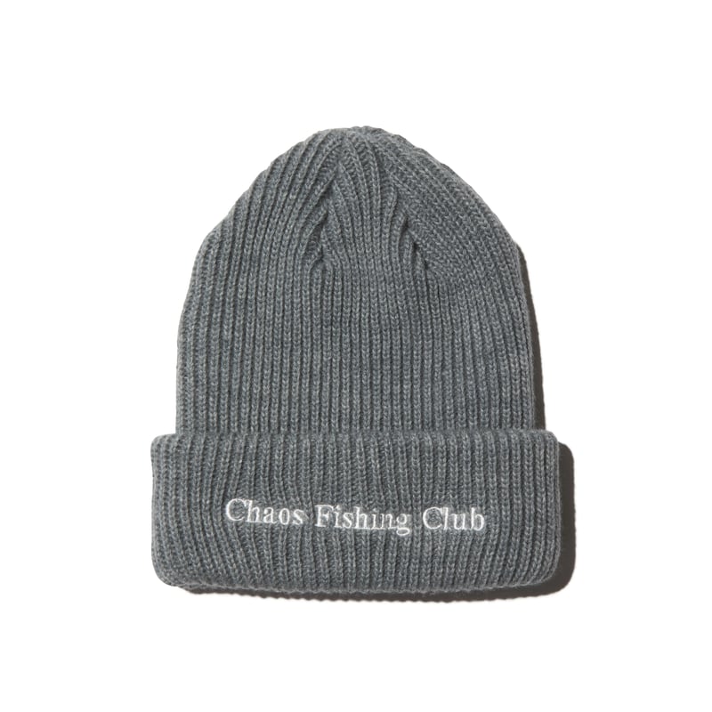 LOGO WATCH CAP GRAY | Chaos Fishing Club