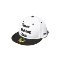 LOGO CAP WHITE×BLACK
