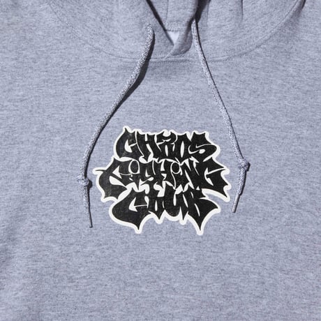 LETTER LOGO HOODIE GRAY