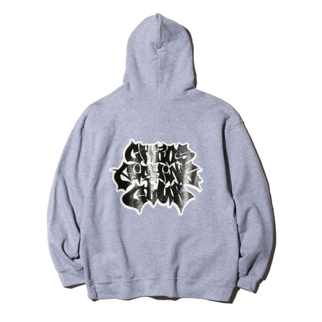 LETTER LOGO HOODIE GRAY