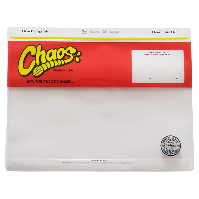 ZIPPER BAG BIG | Chaos Fishing Club
