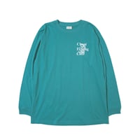 The Original Fishing Girl T-Shirt L/S GREEN