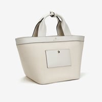 BLEUET M TOTE BAG / ANEMOI【WHITE x WHITE】
