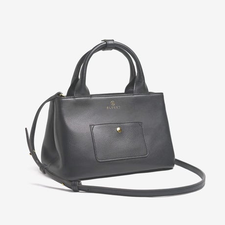 BLEUET MINI TOTE BAG / MICHELLE【BABY BLACK】