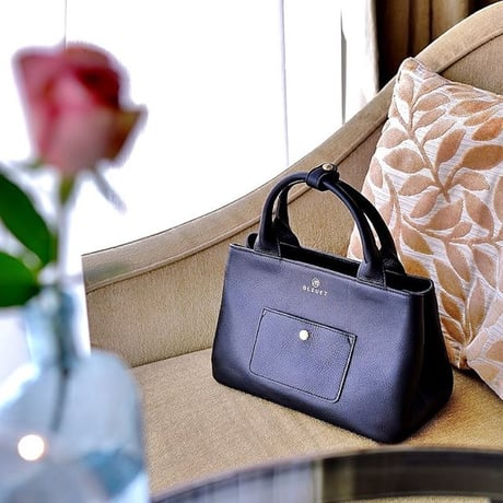 BLEUET MINI TOTE BAG / MICHELLE【BABY BLACK】