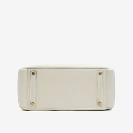 BLEUET M TOTE BAG【WHITE】