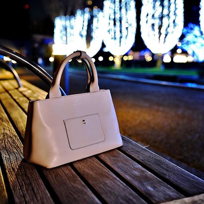 BLEUET MINI TOTE BAG / MICHELLE【BABY TAUPE】 | B