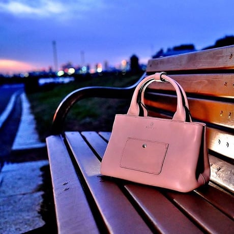 BLEUET MINI TOTE BAG / MICHELLE【BLOSSOM PINK】