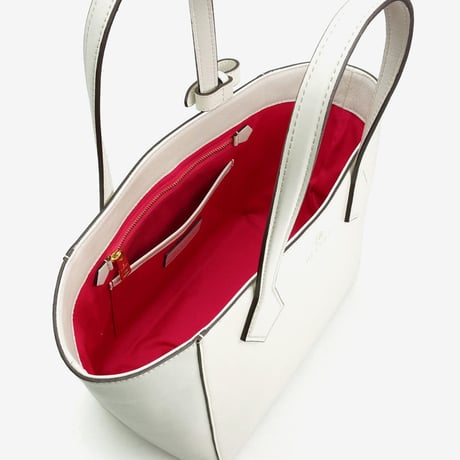 BLEUET MINI TOTE BAG  / CARMEN【WHITE】