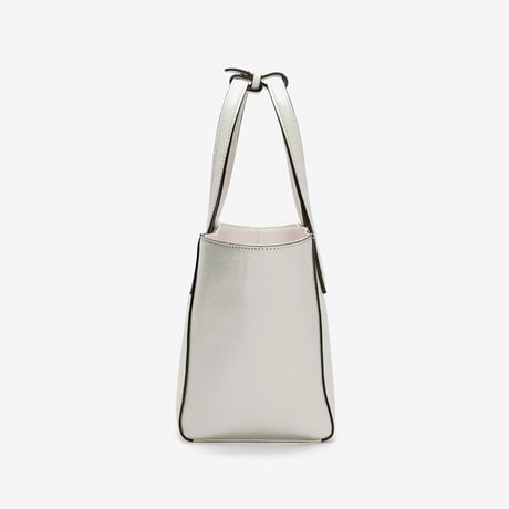 BLEUET MINI TOTE BAG  / CARMEN【WHITE】