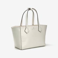 BLEUET MINI TOTE BAG  / CARMEN【WHITE】