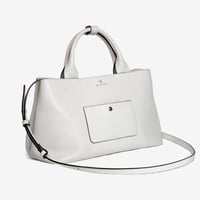 BLEUET M TOTE BAG / MICHELLE【WHITE】