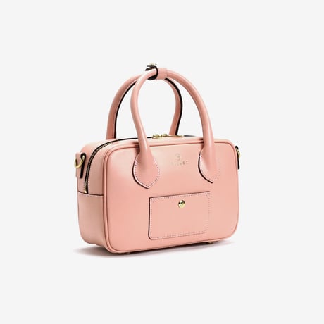 BLEUET MINI BOSTON BAG / BOX【BLOSSOM PINK】