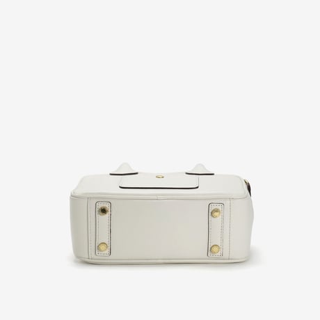 BLEUET MINI BOSTON BAG / BOX【WHITE】