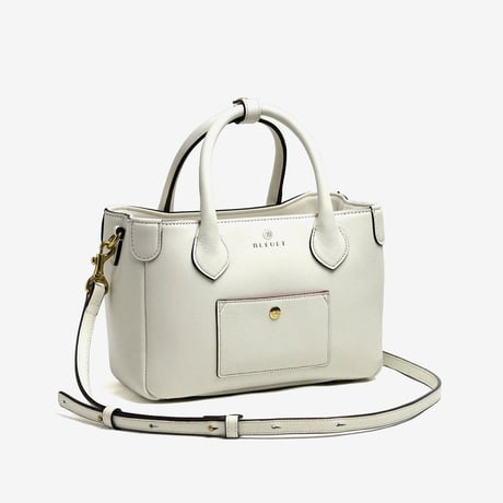 BLEUET MINI TOTE BAG【WHITE】