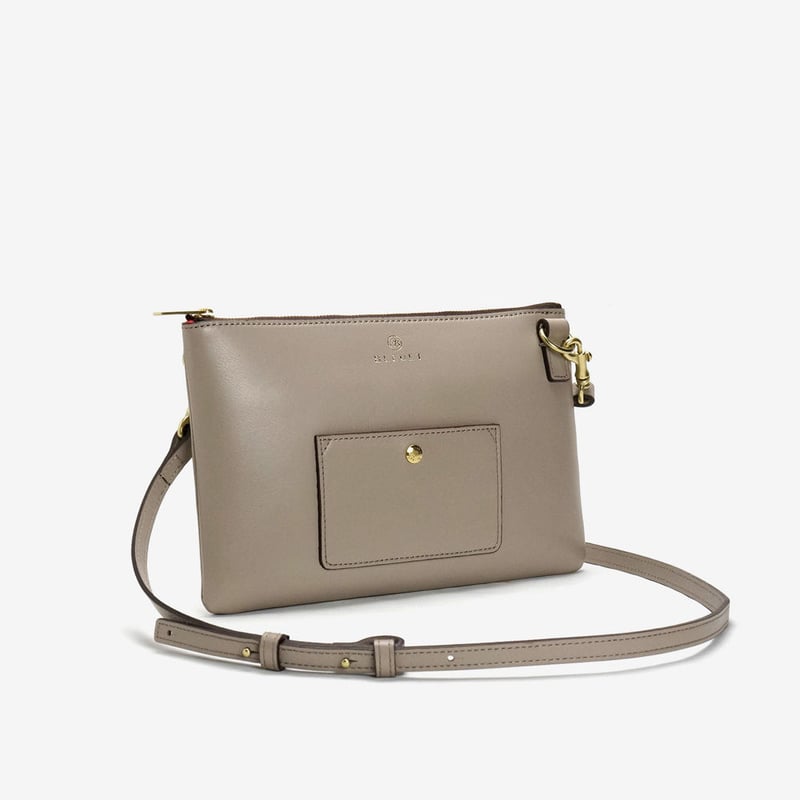 BLEUET ACCESSORY POUCH 【TAUPE】 | BLEUET(ブルエ) 