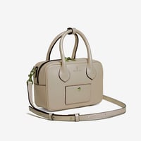 BLEUET MINI BOSTON BAG / BOX【TAUPE】