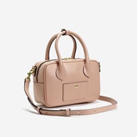 BLEUET MINI BOSTON BAG / BOX【BABY TAUPE】