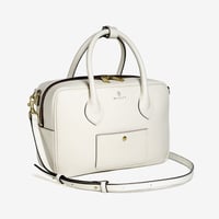 BLEUET M BOSTON BAG / BOX【WHITE】