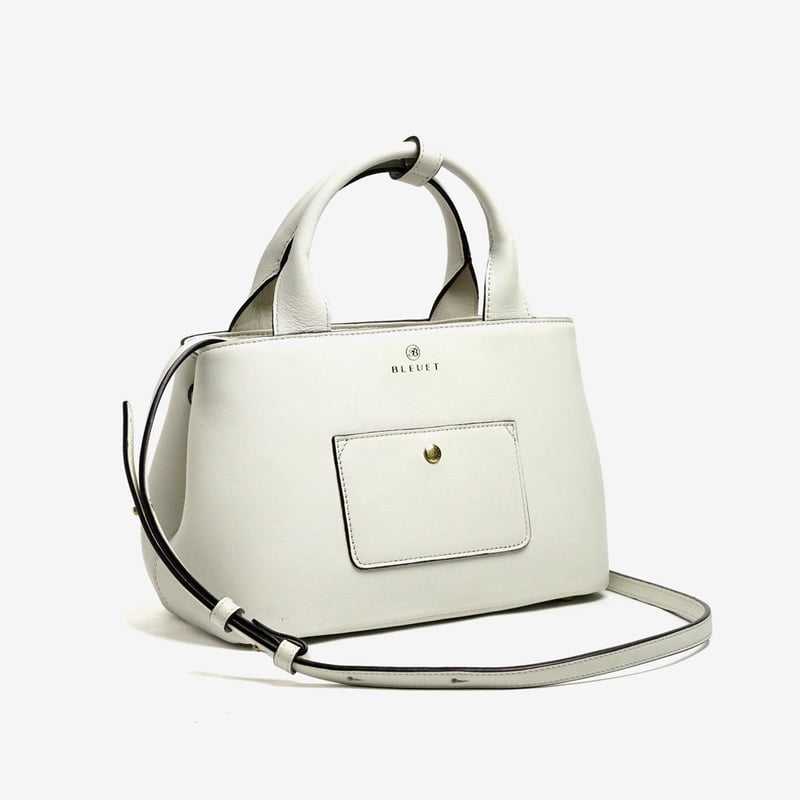 BLEUET MINI TOTE BAG / MICHELLE【WHITE】 | BLEUET