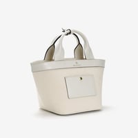 BLEUET MINI TOTE BAG / ANEMOI【WHITE x WHITE】