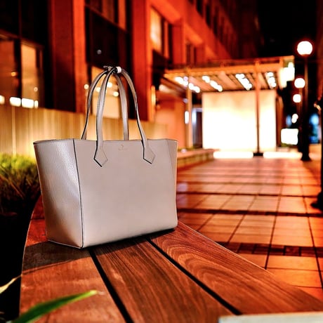 BLEUET M TOTE BAG  / CARMEN【BABY TAUPE】