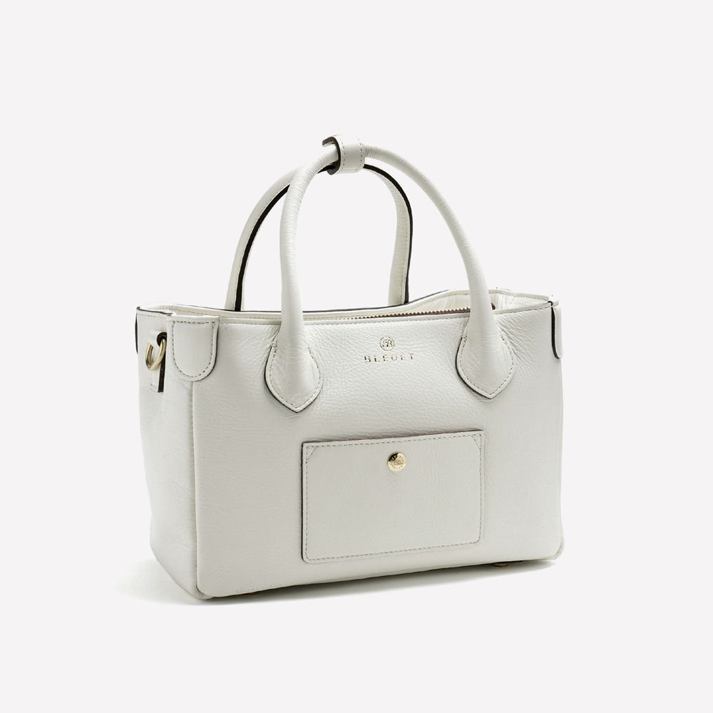 BLEUET MINI TOTE BAG【WHITE】 | BLEUET(ブルエ)