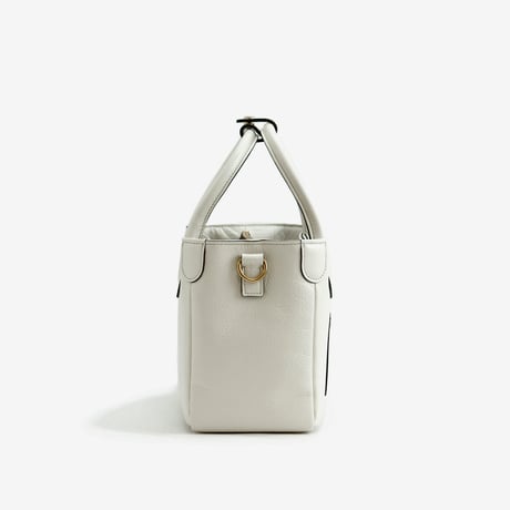 BLEUET MINI TOTE BAG【WHITE】