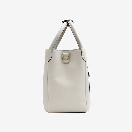 BLEUET M TOTE BAG【WHITE】