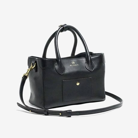 BLEUET MINI TOTE BAG【PIANO BLACK】