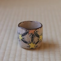 脇山さとみ マグ「bird flower」 | 丹羽茶舗