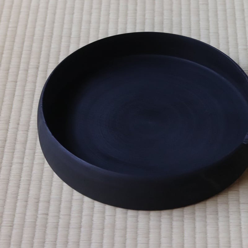 【未使用】運天達也　盆　特大38センチ 未使用】運天達也 盆 特大38センチ