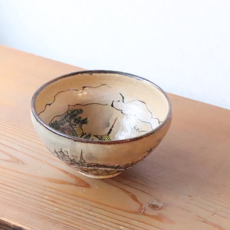 脇山さとみ 茶碗「楼閣」 | 丹羽茶舗