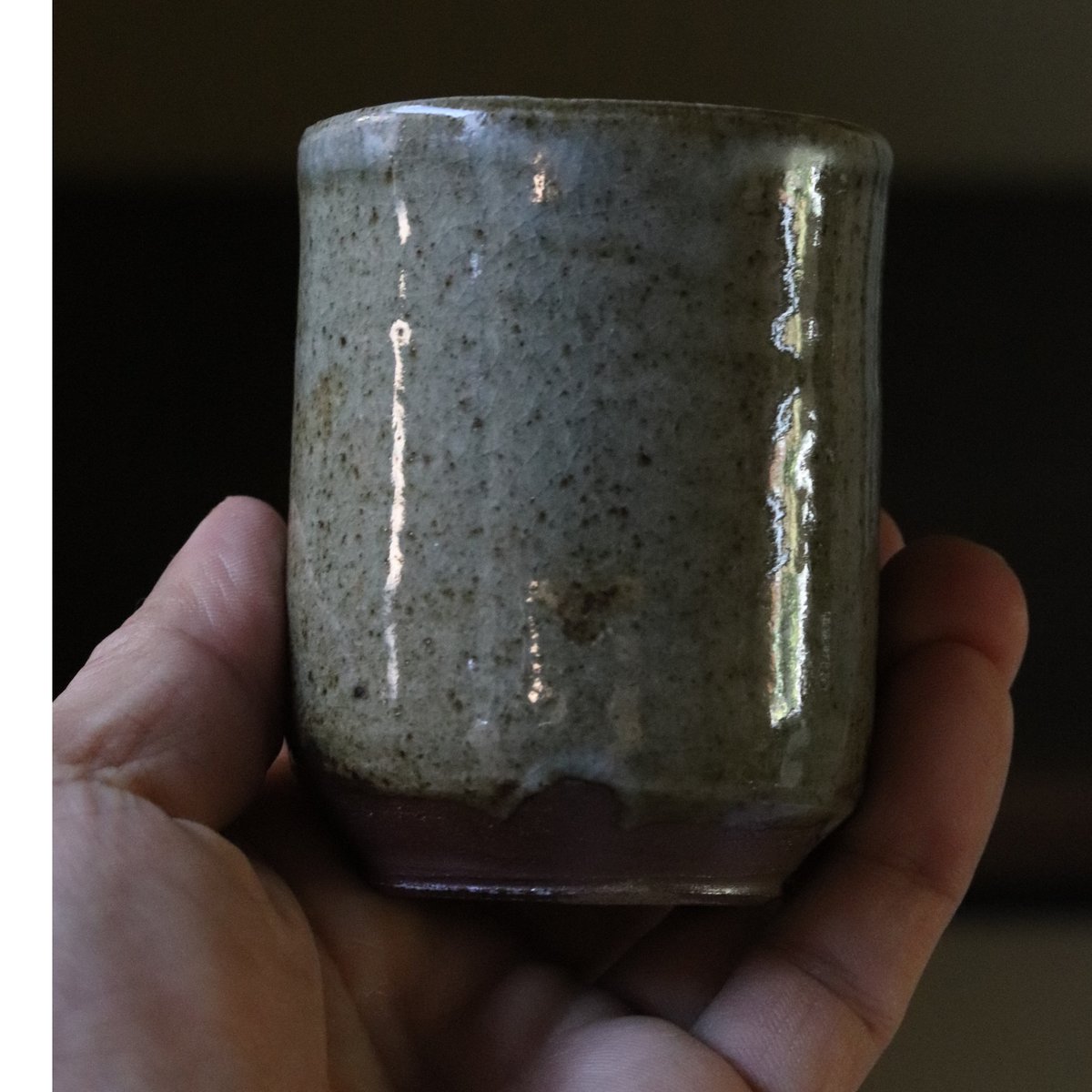 高木剛 唐津筒湯呑み | 丹羽茶舗 高木剛 唐津筒湯呑み | 丹羽茶舗