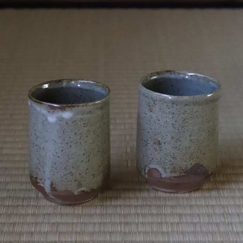 高木剛 唐津筒湯呑み | 丹羽茶舗