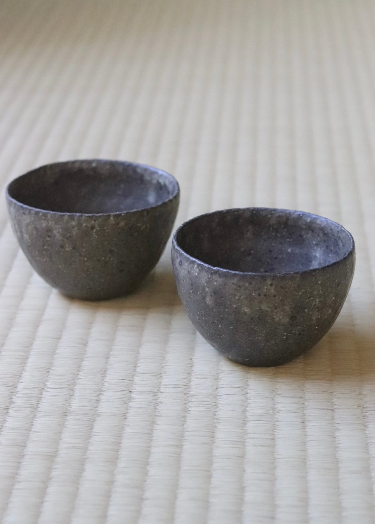 村上躍 マット釉小碗 | 丹羽茶舗