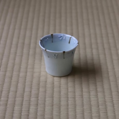 山口利枝 イッチン朝顔形そば猪口