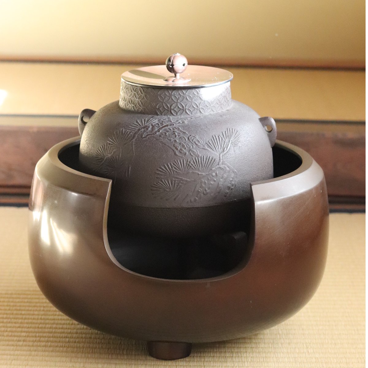 茶道具 風炉と釜セット | 丹羽茶舗