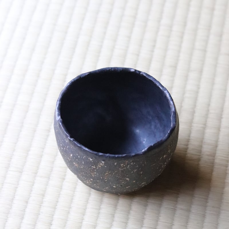 村上躍 黒焼締碗 | 丹羽茶舗