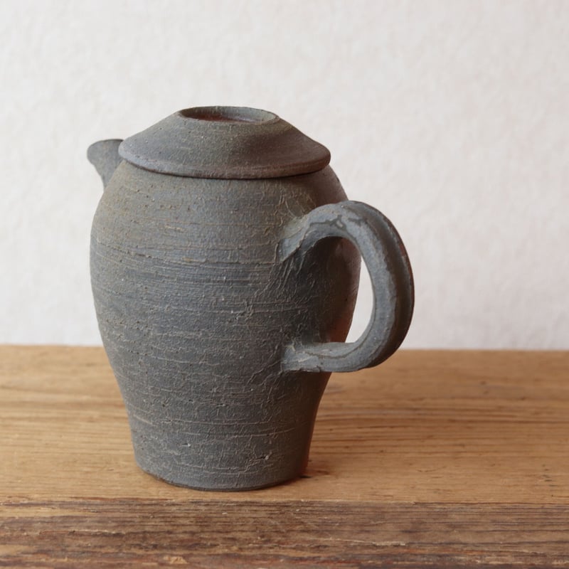 高木剛 焼締ポット | 丹羽茶舗