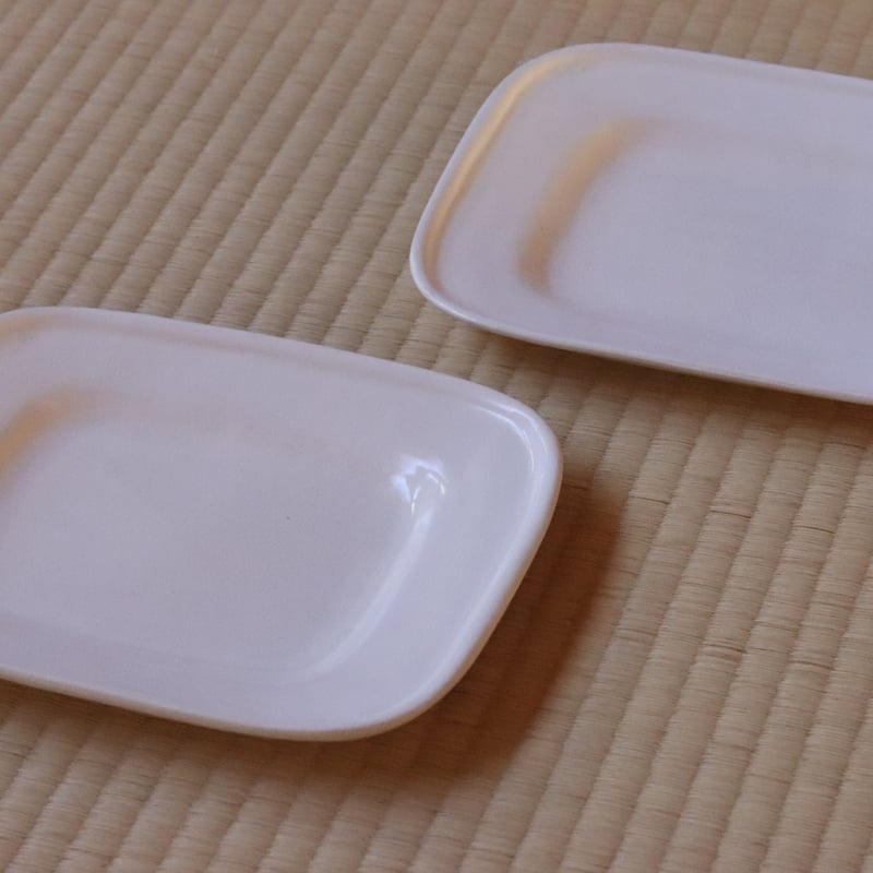 郡司製陶所 四角皿（大） | 丹羽茶舗